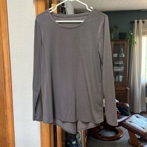 Cute, gray. Lightweight. Athleta top in great condition.